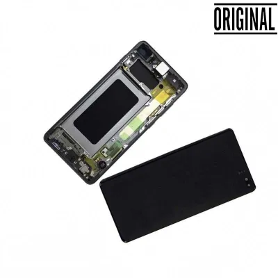 Pantalla para Samsung S10 Plus /G975 Negra (Original Service Pack)