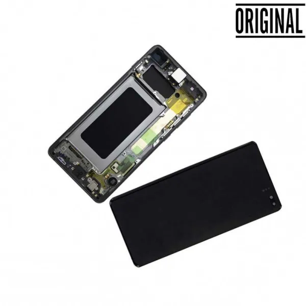 Pantalla para Samsung S10 Plus /G975 Negra (Original Service Pack)