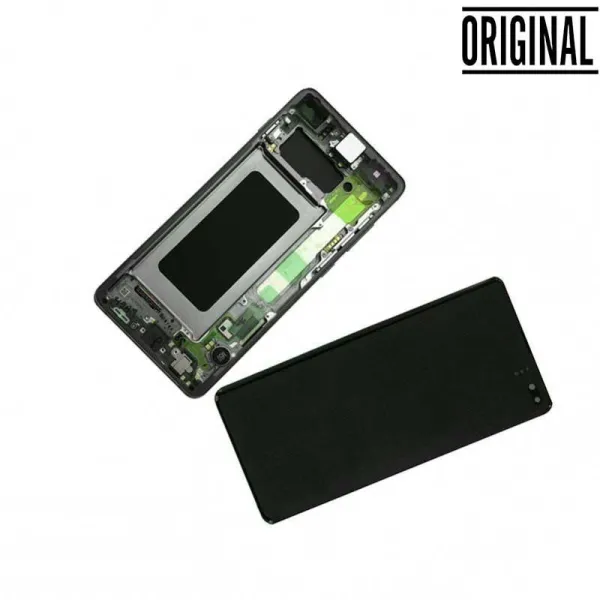 Pantalla para Samsung S10 Plus /G975 Verde (Original Service Pack)