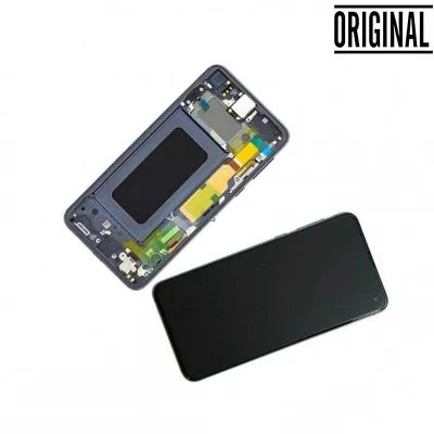 Pantalla para Samsung S10E /G970 Azul (Original Service Pack)