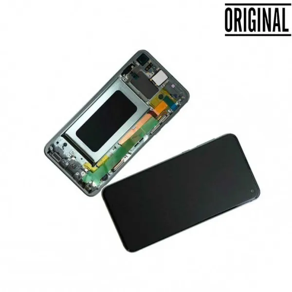Pantalla para Samsung S10E /G970 Verde (Original Service Pack)