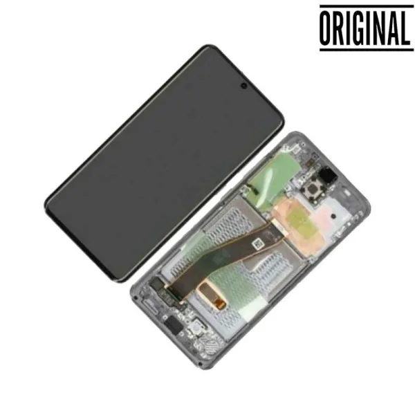 Pantalla para Samsung S20 4G/5G (G980/G981) Gris (Original Service Pack)