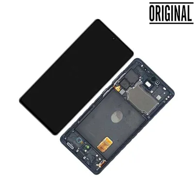 Pantalla para Samsung S20 FE 4G/5G (G780/G781) Azul Oscuro/Negra (Original Service Pack)