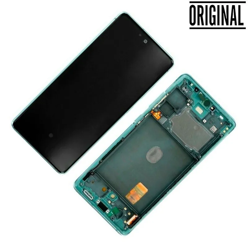 Pantalla para Samsung S20 FE 4G/5G (G780/G781) Naranja (Original Service Pack)
