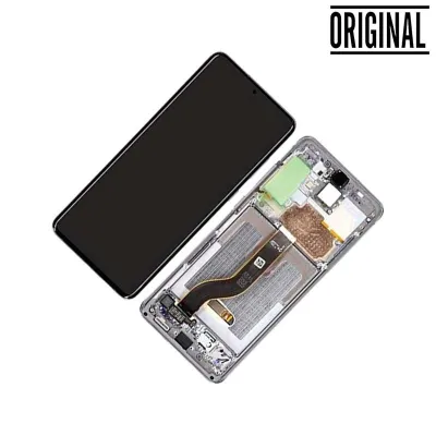 Pantalla para Samsung S20 Plus 4G/5G (G985/G986) Gris (Original Service Pack)
