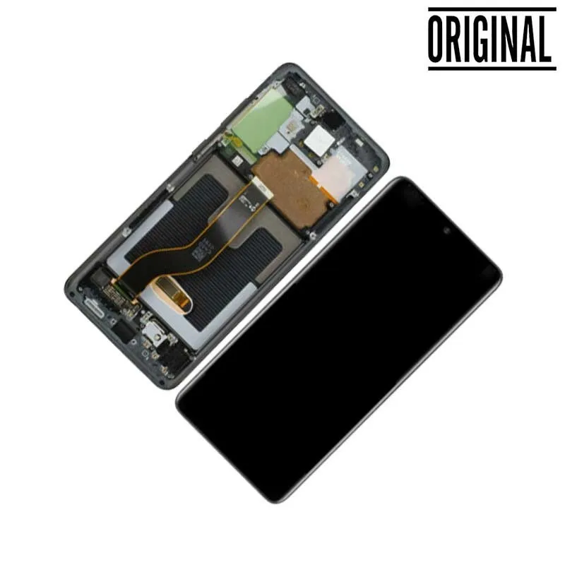 Pantalla para Samsung S20 Plus 4G/5G (G985/G986) Negra (Original Service Pack)