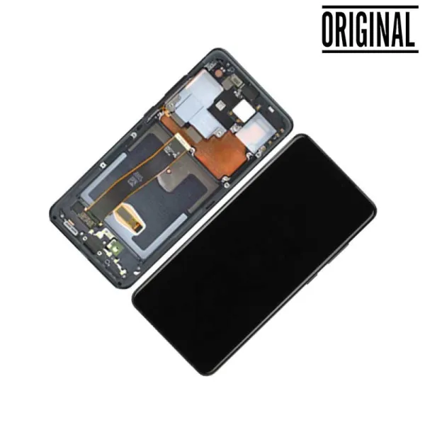 Pantalla para Samsung S20 Ultra /G988 Negra (Original Service Pack)