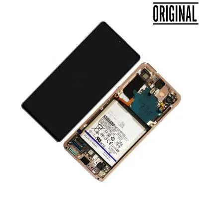 Pantalla para Samsung S21 5G /G991 Violeta (Original Service Pack)