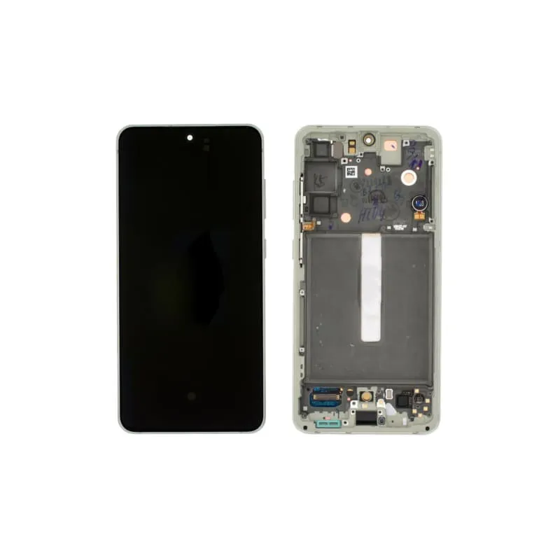 Pantalla para Samsung S21 FE /G990 Verde (Original Service Pack)