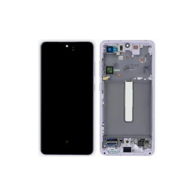 Pantalla para Samsung S21 FE /G990 Violeta (Original Service Pack)