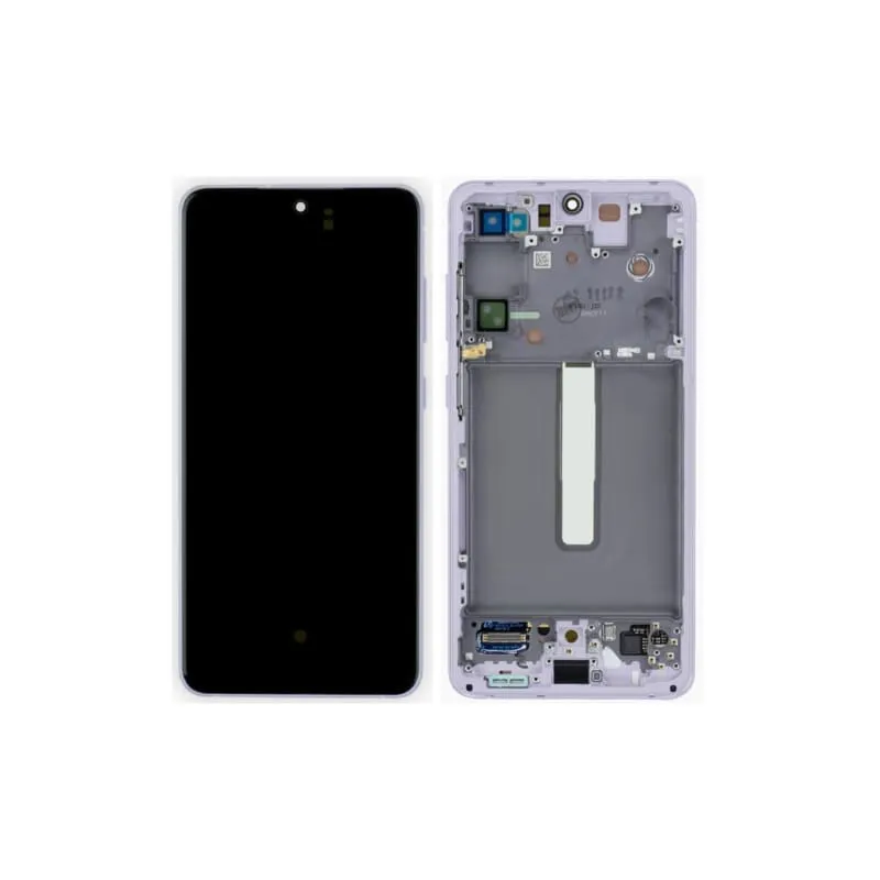 Pantalla para Samsung S21 FE /G990 Violeta (Original Service Pack)