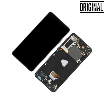 Pantalla para Samsung S21 Plus 5G /G996 Plata/Blanca (Original Service Pack)