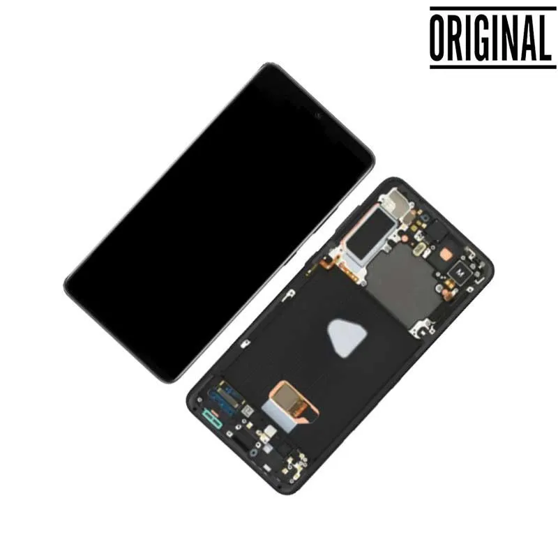 Pantalla para Samsung S21 Plus 5G /G996 Plata/Blanca (Original Service Pack)