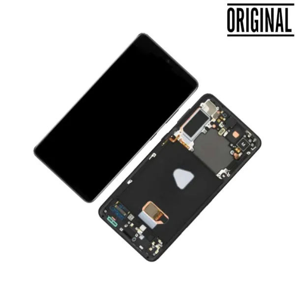 Pantalla para Samsung S21 Plus 5G /G996 Plata/Blanca (Original Service Pack)