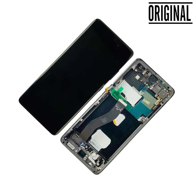 Pantalla para Samsung S21 Ultra 5G /G998 Negra (Original Service Pack)