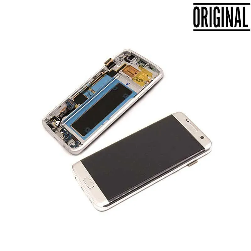 Pantalla para Samsung S7 Edge /G935 Plata