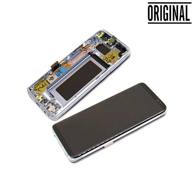 Pantalla para Samsung S8 /G950 Azul (Original Service Pack)