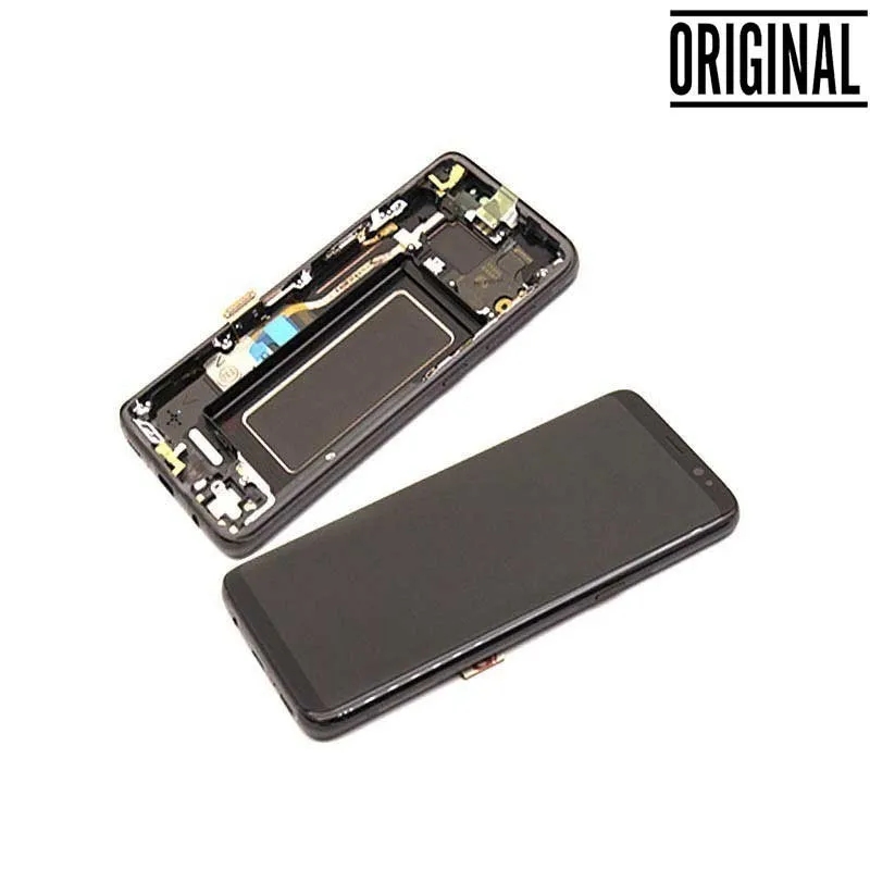 Pantalla para Samsung S8 /G950 Negra (Original Service Pack)