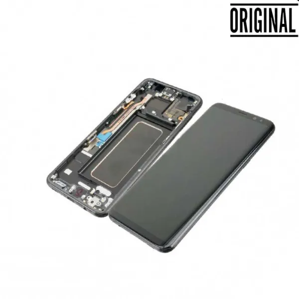 Pantalla para Samsung S8 Plus /G955 Negra (Original Service Pack)