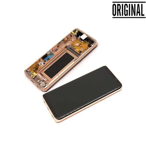 Pantalla para Samsung S9 /G960 Oro (Original Service Pack)