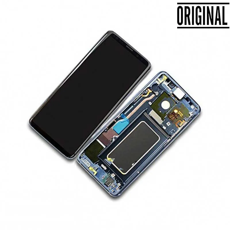 Pantalla para Samsung S9 Plus /G965 Azul (Original Service Pack)