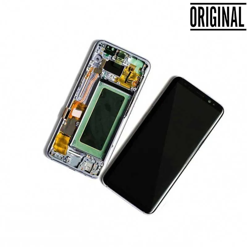Pantalla para Samsung S9 Plus /G965 Gris (Original Service Pack)
