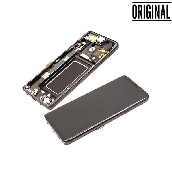 Pantalla para Samsung S9 Plus /G965 Negra (Original Service Pack)