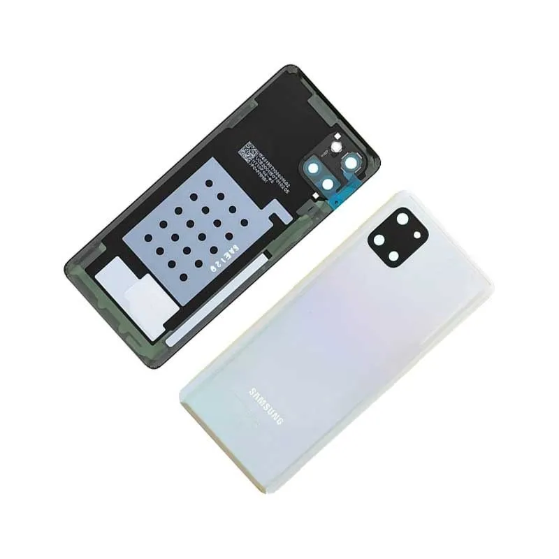 Tapa trasera para Samsung Note 10 Lite /N770 Plata