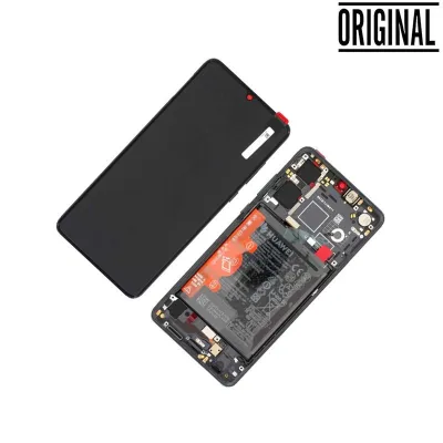 Pantalla para Huawei P30 (2019) Con Marco New Code Negra Original Servicepack
