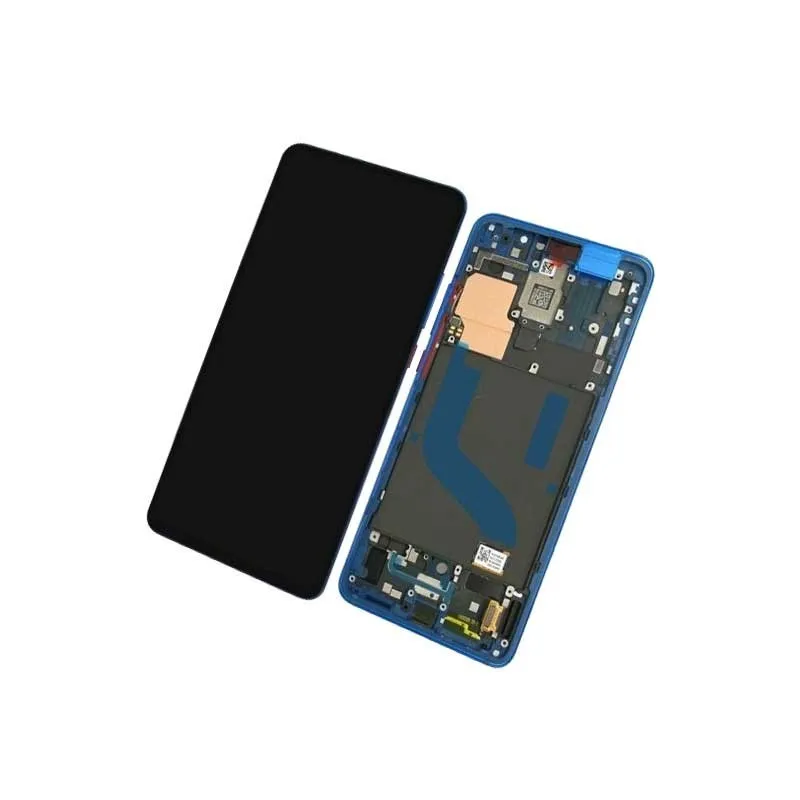 Pantalla para Xiaomi Mi 9T con Marco Oscuro Azul (Original Service Pack)