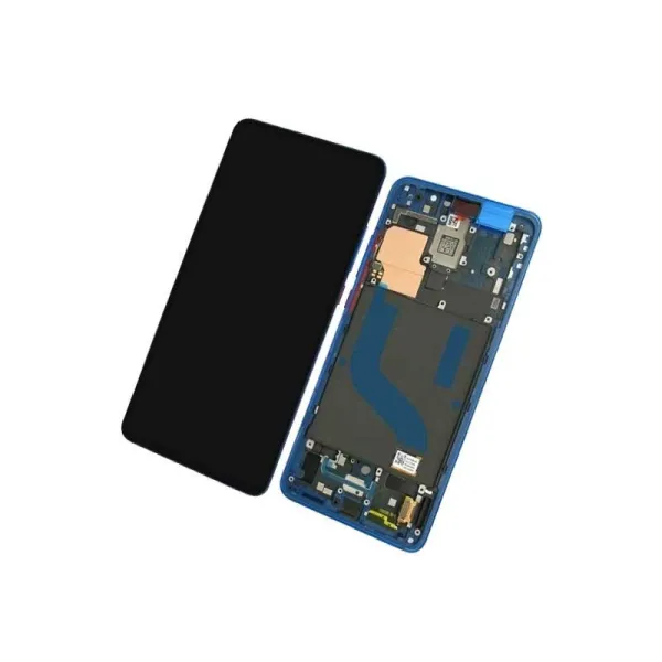 Pantalla para Xiaomi Mi 9T con Marco Oscuro Azul (Original Service Pack)