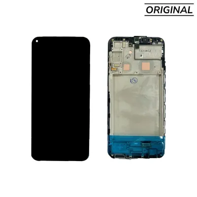 Pantalla completa para Samsung A24 4G 2023 (A245) SM-A245F Con Marco Negro (Original Service Pack) 2