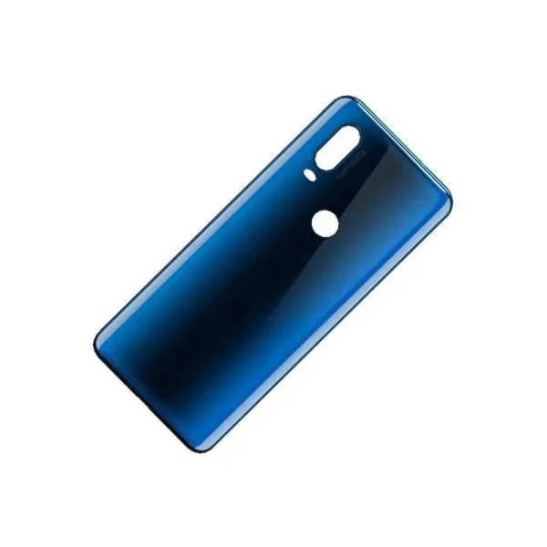 Tapa trasera para Motorola One Vision Azul