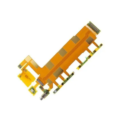 Flex de POWER/Volumen con Microfono para Sony Z3