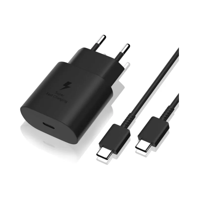 Accesorio Premium / Cargador Rapido USB-C TIPO-C 25W para Samsung  PREMIUM